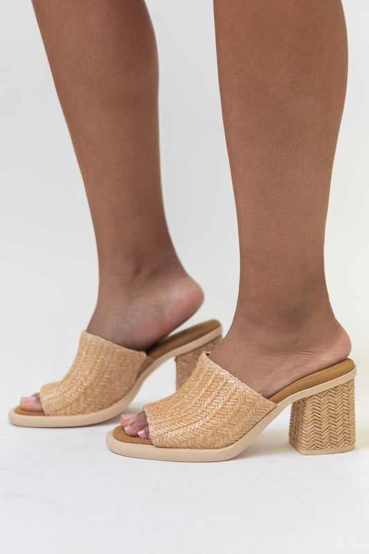 Raffia Heel