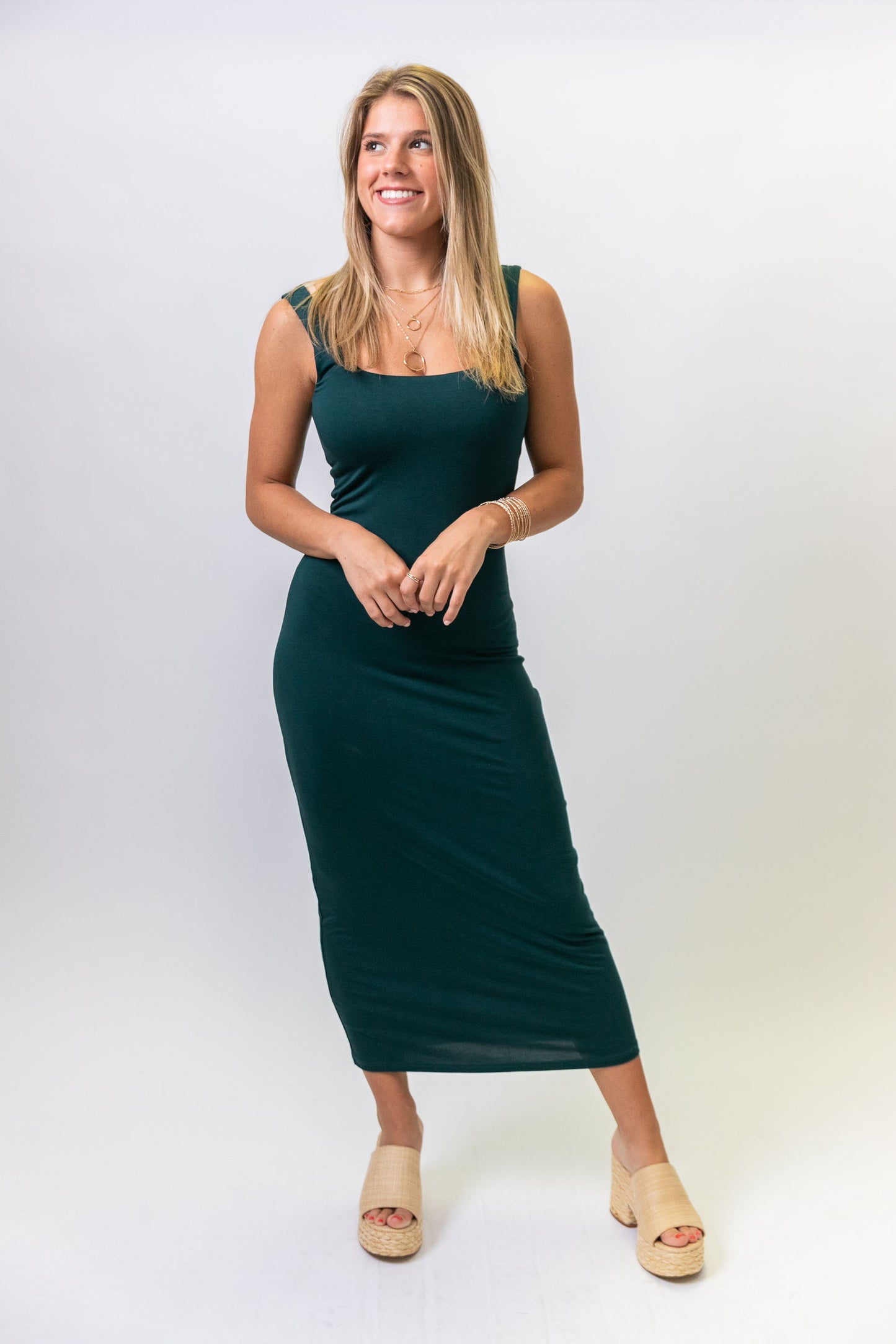 Rainforest Green Tank Maxi